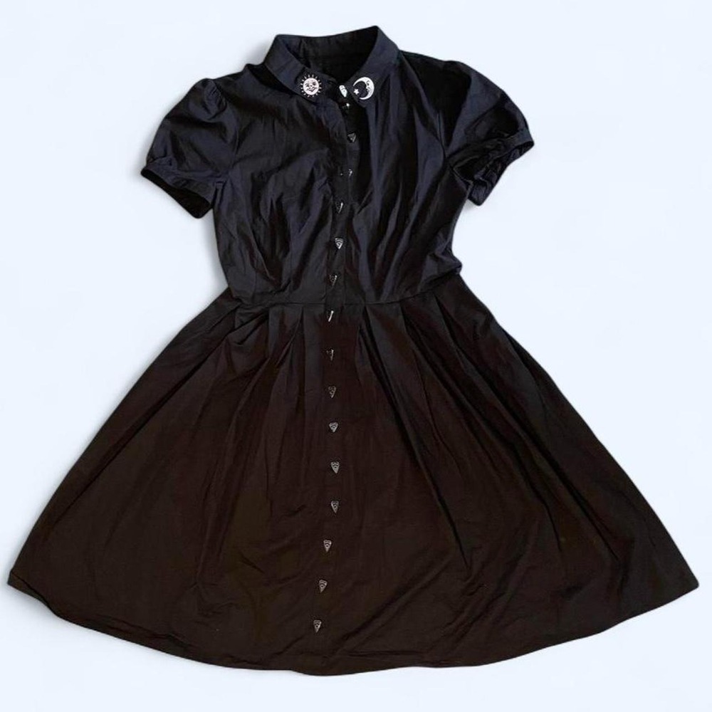 Black Samara Dress by Hell Bunny